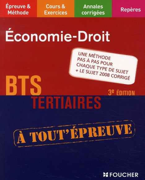 économie, droit ; BTS tertiaires