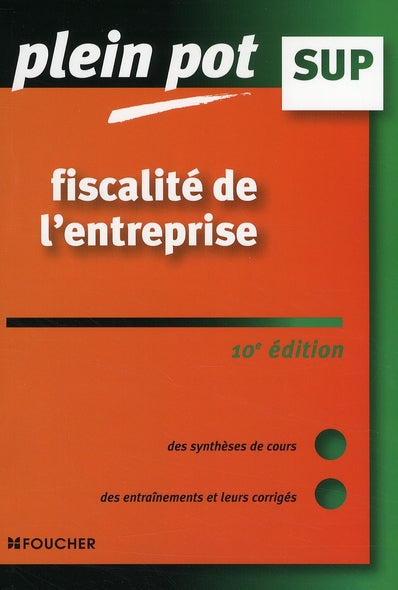 Fiscalité de l'entreprise (10e édition)