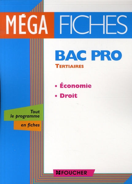 économie, droit ; bac pro tertiaire