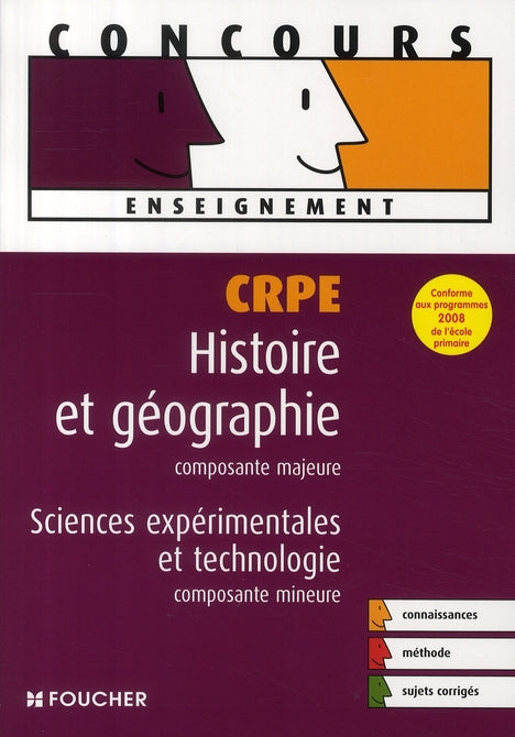 Histoire et géographie composante majeure CRPE