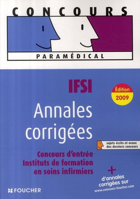 IFSI ; annales corrigées