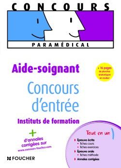 Aide-soignant ; concours d'entrée