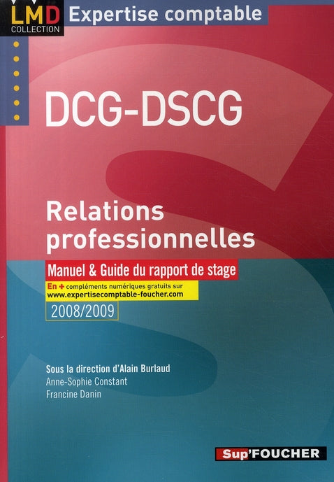Relations professionnelles ; licence et master DCG-DSCG 13 (édition 2008/2009)