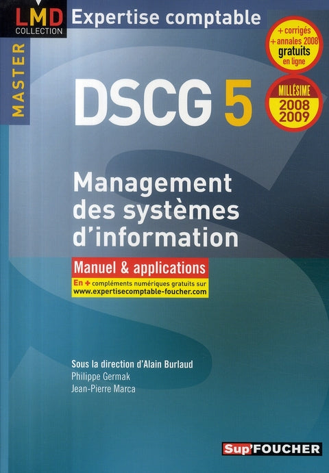 Management des systèmes d'information ; master DSCG 5 (édition 2008/2009)