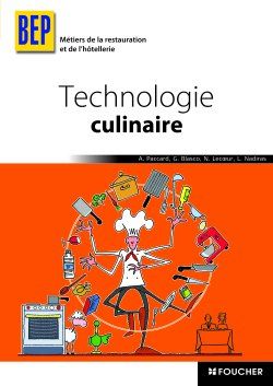 Technologie culinaire ; BEP hôtellerie ; livre de l'élève