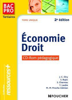 Ressources + : économie, droit ; Bac pro (2e édition)