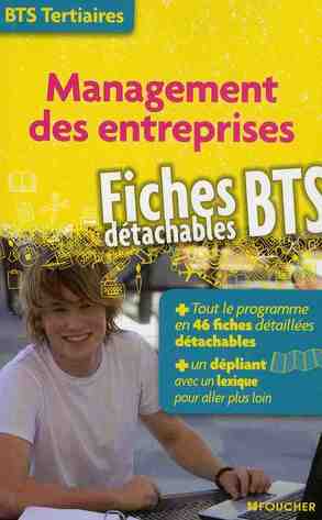 Management des entreprises ; bts