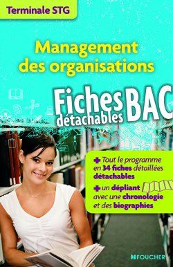 Management des organisations ; terminale STG