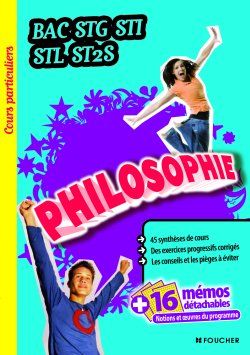 COURS PARTICULIERS : philosophie ; terminale séries technologiques