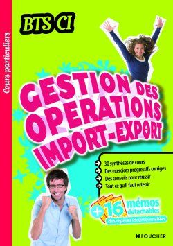 COURS PARTICULIERS : gestions des opérations import-export