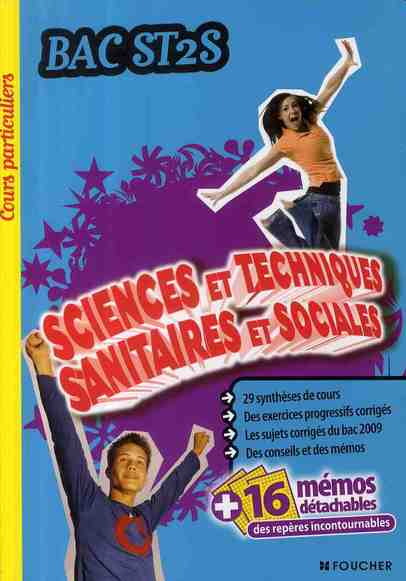 COURS PARTICULIERS : sciences sanitaire et sociale ; bac ST2S