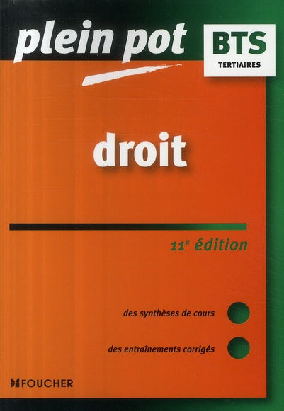 Droit ; BTS (11e édition)