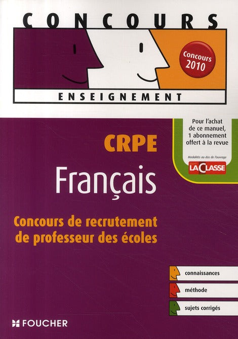 CRPE ; français (édition 2010)