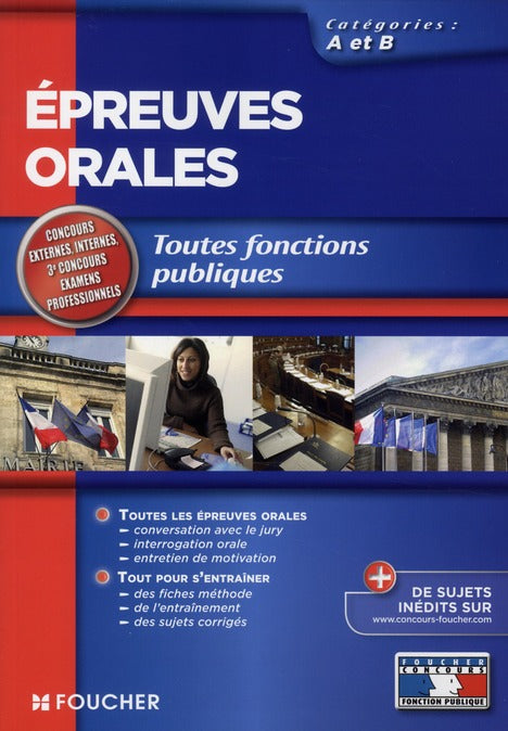 épreuves orales catégories A et B