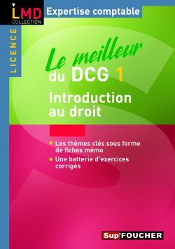 Le meilleur du DCG Tome 1 ; introduction au droit