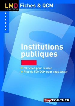 Institutions publiques ; fiches et QCM