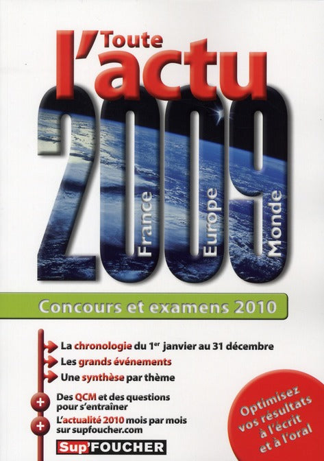 Toute l'actu 2009 ; concours et examens (édition 2010)