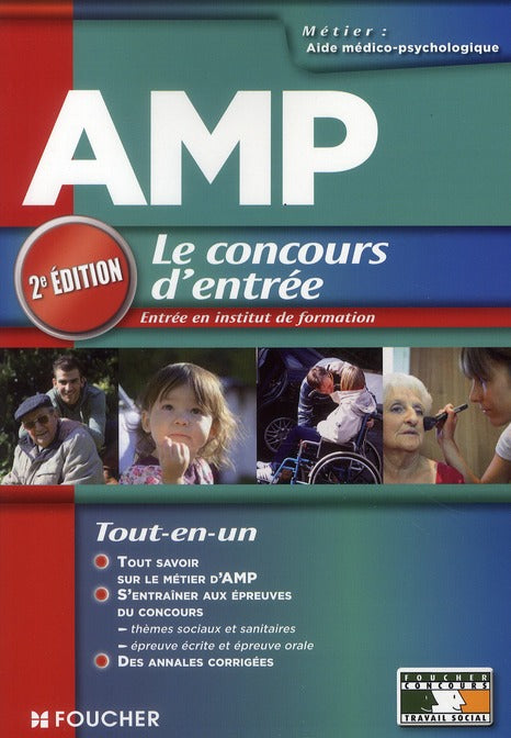 Aide médico-psychologique ; concours d'entrée (2e édition)