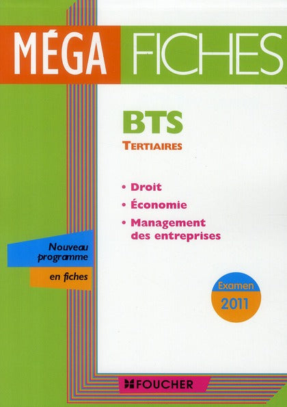 économie/droit/management des entreprises ; BTS tertiaires