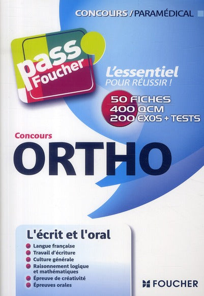 PASS'FOUCHER : ortho ; concours