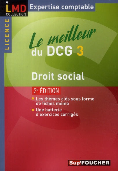 Le meilleur du DCG 3 ; droit social (2e édition)