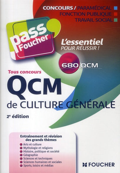 PASS'FOUCHER : QCM de culture générale tous concours (2e édition)