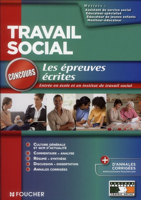 Concours travail social ; les épreuves écrites