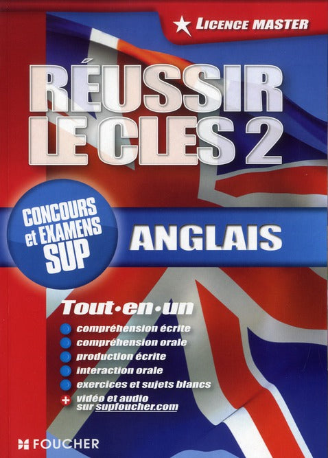 Réussir le CLES 2 ; anglais ; concours et examens sup