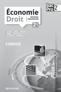 Ressources plus economie - droit sde bac pro corrige
