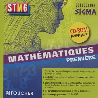 SIGMA : mathématiques ; 1re ; bac STMG