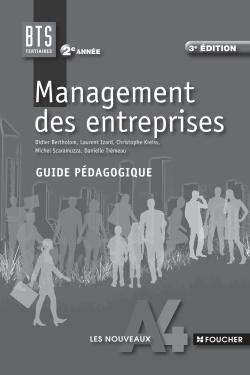 Les nouveaux a4 management des entreprises 2e annee bts guide pedagogique
