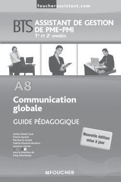 A8 communication globale bts guide pedagogique