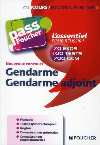 PASS'FOUCHER Tome 8 : gendarme/gendarme adjoint
