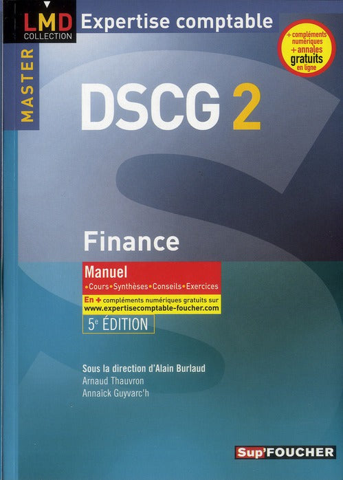 DSCG 2 ; finance ; manuel (5e édition)