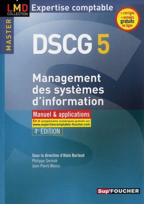 DSCG 5 ; management des systèmes d'information ; manuel et applications (4e édition)