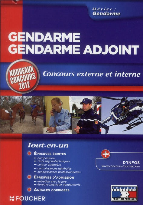 Gendarme/gendarme adjoint ; concours externe et interne