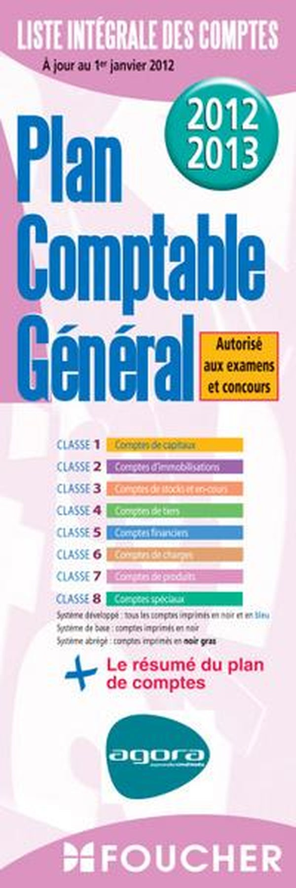 Liste integrale des comptes agora reunion