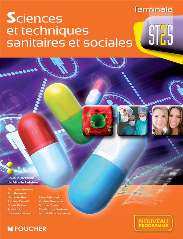 Sciences et techniques sanitaires et sociales ; terminale ST2S