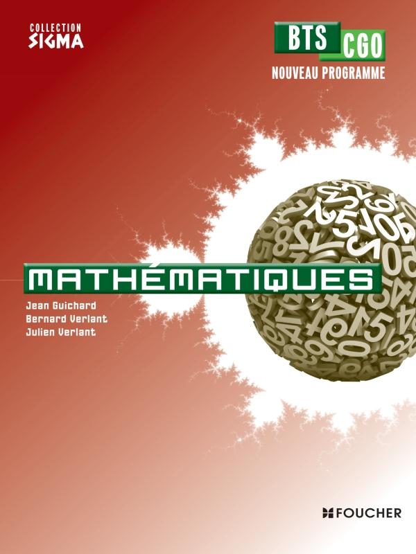 SIGMA : mathématiques ; BTS CGO