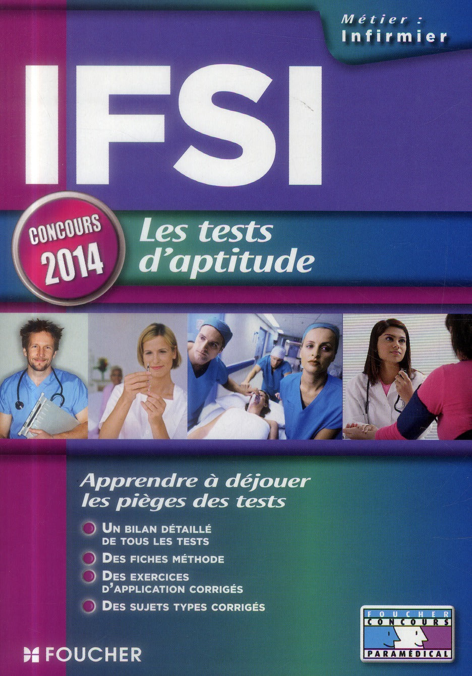 IFSI ; les tests d'aptitude ; concours 2014