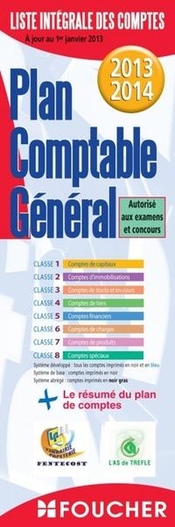 Liste integrale des comptes pentecost