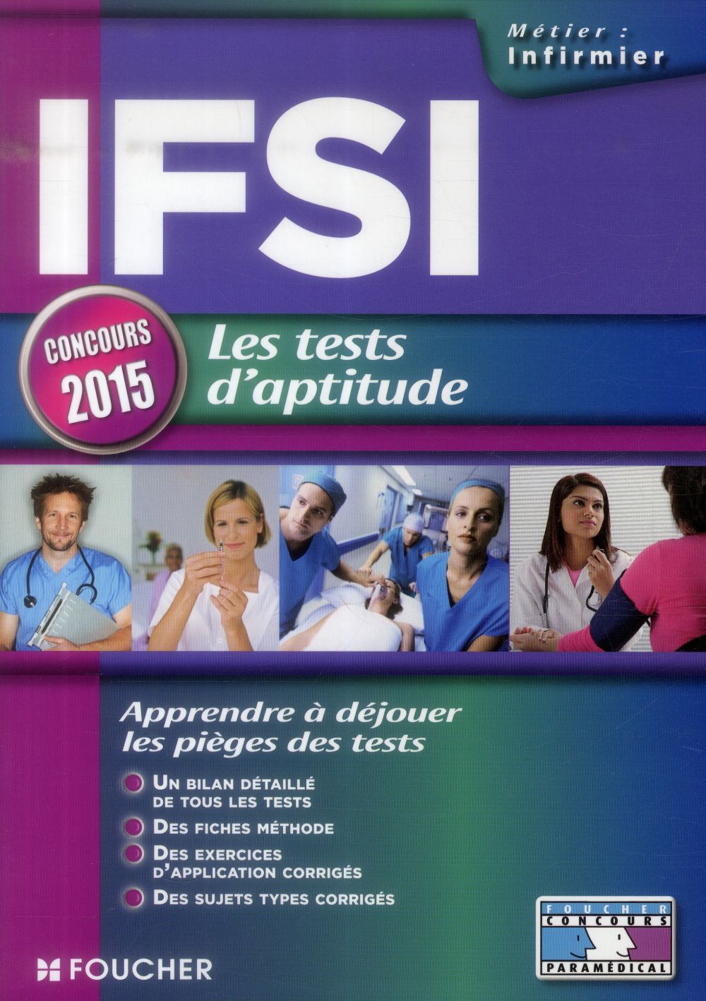IFSI ; les tests d'aptitude ; concours ; 2015