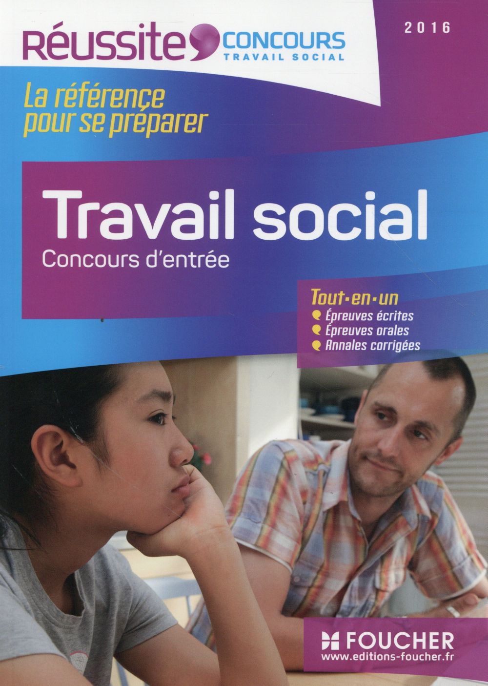 Travail social ; concours d'entrée 2016