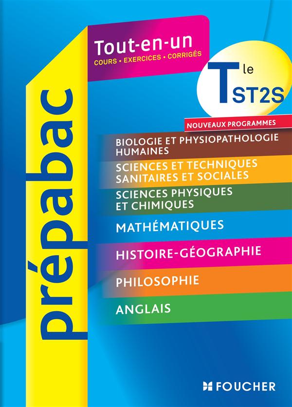 Prépabac : toute la terminale ST2S