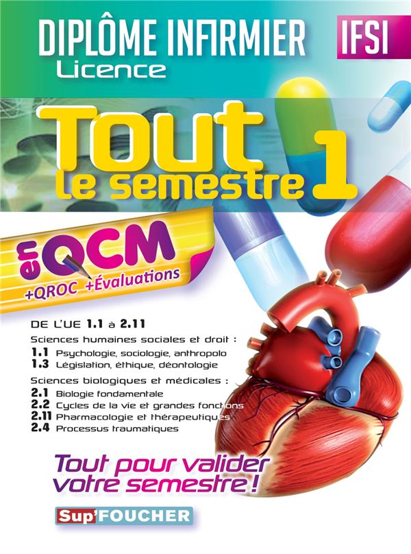 DEI ; tout le semestre 1 en QCM et QROC