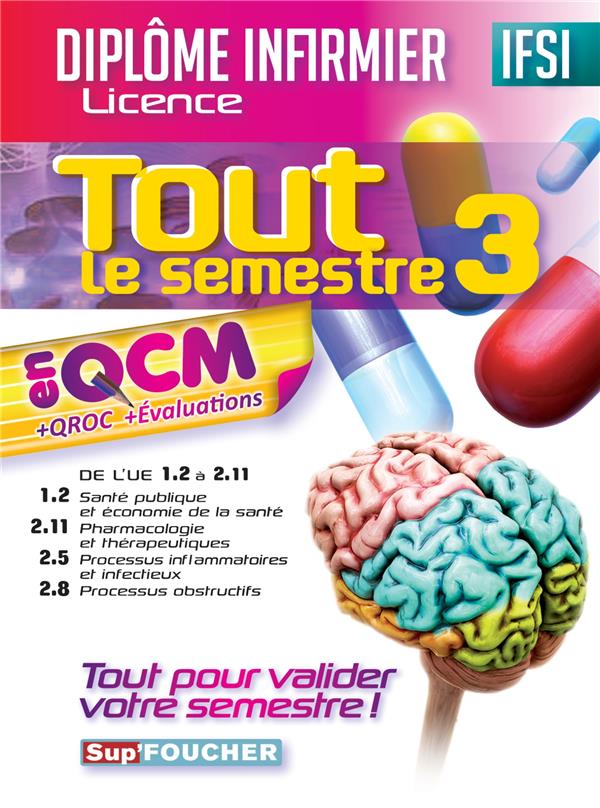 DEI ; tout le semestre 3 en QCM et QROC