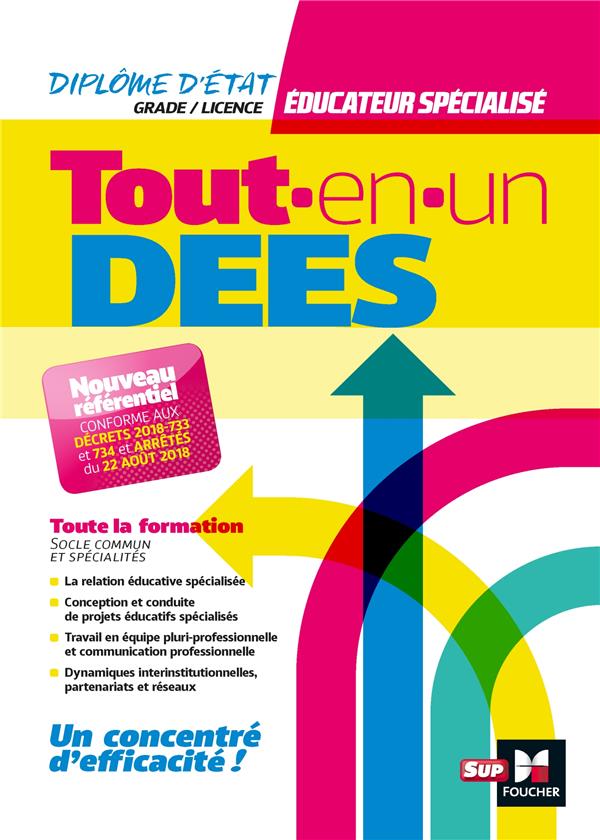 Tout-en-un DESS ; diplôme d'Etat éducateur spécialisé ; programme complet