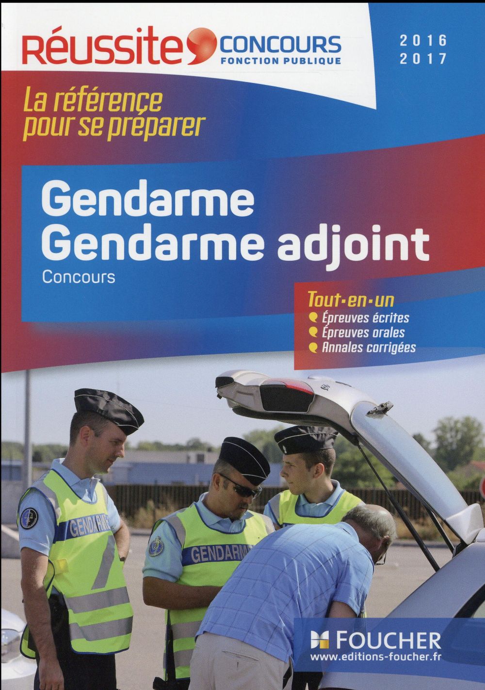 Réussite concours : gendarme, gendarme adjoint