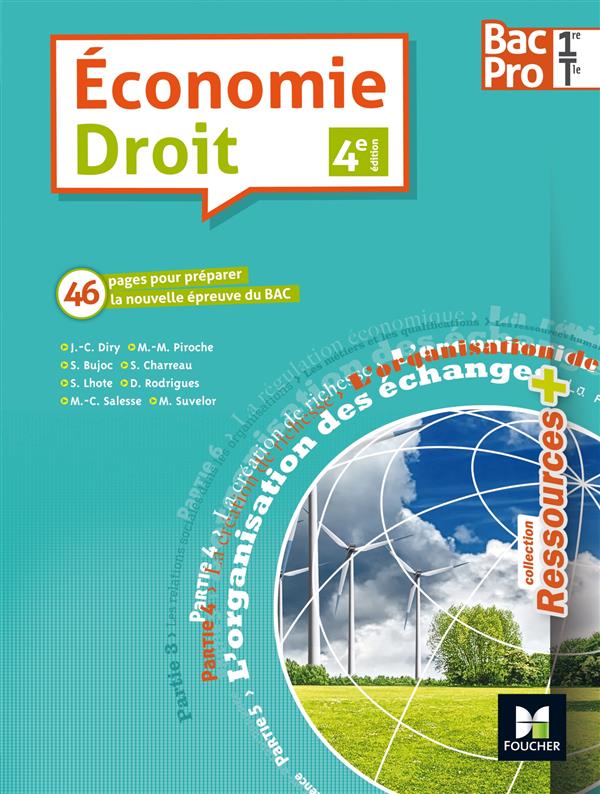 Ressources + : économie-droit ; 1re/ terminale BAC pro