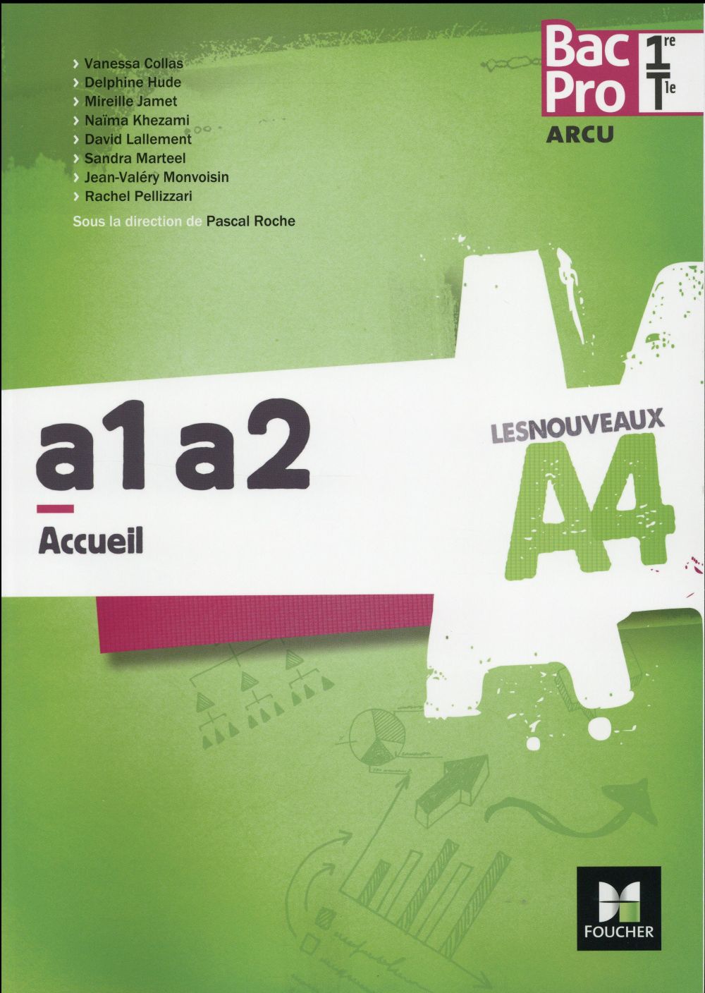 LES NOUVEAUX A4 : accueil A1-A2 ; 1re / Terminale BAC pro arcu